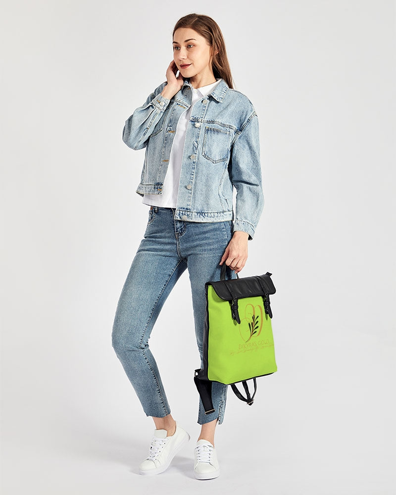 Lime green 5000 (1) Casual Flap Backpack