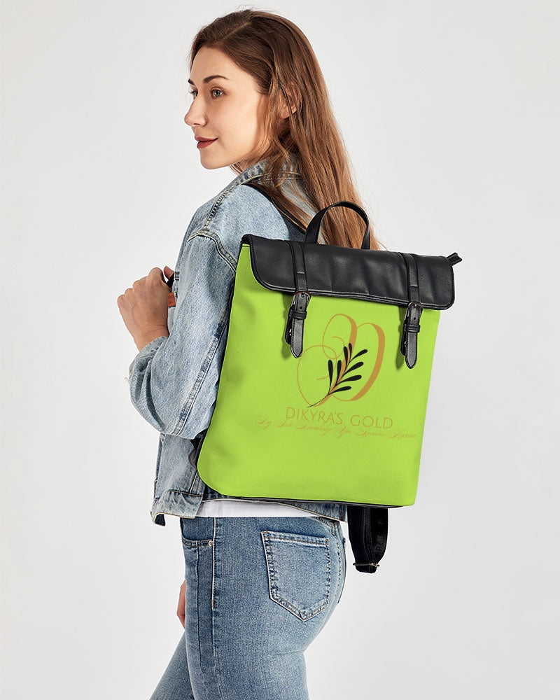 Lime green 5000 (1) Casual Flap Backpack