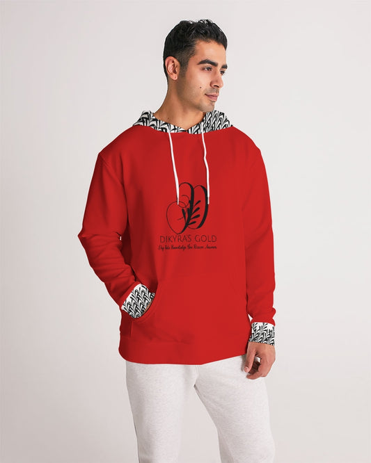 Dikyra's Gold  red/blk Men's Hoodie