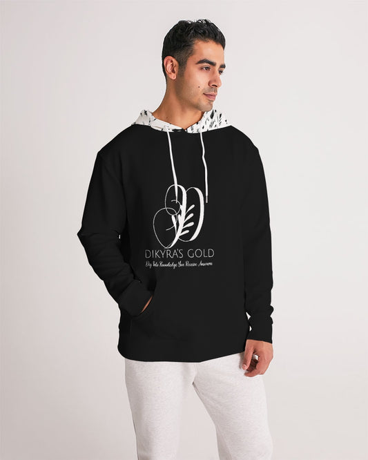 Dikyra's Gold Men blk hoodie Men's Hoodie